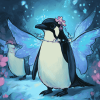 Fairy Penguin Fantasy Diamond Painting