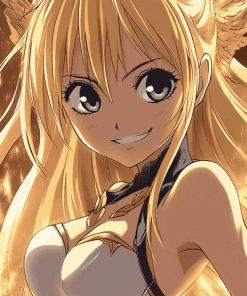 Fairy Tail Lucy Heartfilia Diamond Painting