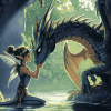 Fairy and Dragon Animation Diamond Painting