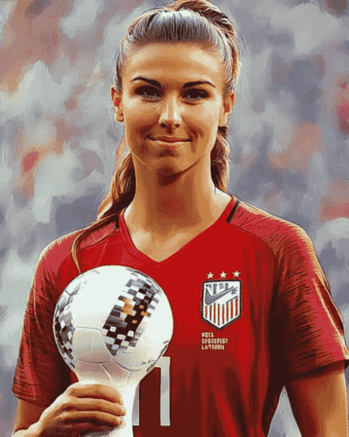 Famous Alex Morgan Diamond Painting