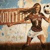 Famous Heather Conney Athlete Diamond Painting