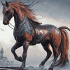 Fantasy Sleipnir Animation Diamond Painting