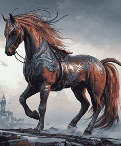 Fantasy Sleipnir Animation Diamond Painting