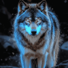 Fantasy Wolf Art Diamond Painting