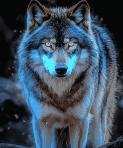 Fantasy Wolf Art Diamond Painting