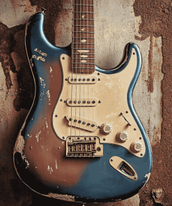 Fender Guitar Diamond Painting