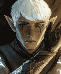 Fenris Dragon Age Character Diamond Painting