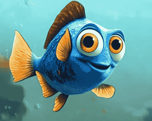 Finding Dori Cartoons Diamond Painting