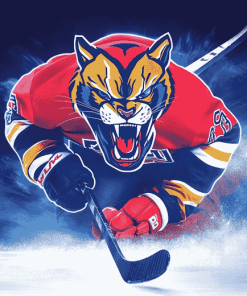 Florida Panthers Ice Hockey Diamond Painting