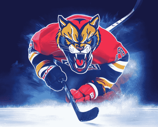 Florida Panthers Ice Hockey Diamond Painting