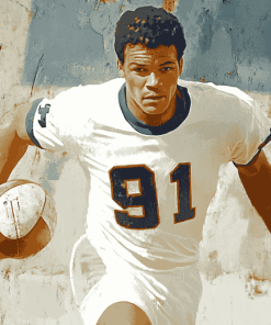 Football Legend Gale Sayers Diamond Painting