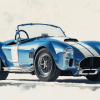 Ford Shelby Cobra Vintage Diamond Painting