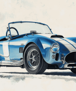 Ford Shelby Cobra Vintage Diamond Painting