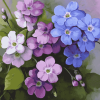 Forget Me Not Blossoms Diamond Painting