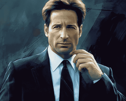 Fox Mulder Movies Diamond Painting