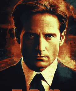 Fox Mulder Series Diamond Painting