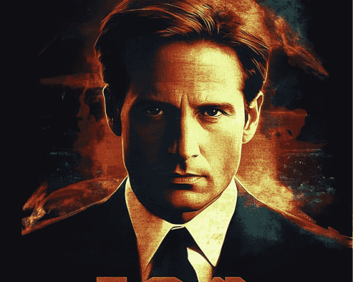 Fox Mulder Series Diamond Painting