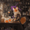 Fox Witch Animated Art Diamond Painting