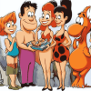 Fred Flintstone Cartoon Diamond Painting