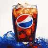 Frozen Pepsi Beverage Diamond Painting