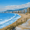 Fuengirola Seaside Diamond Painting