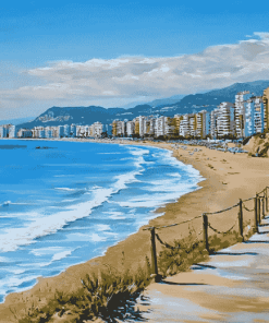 Fuengirola Seaside Diamond Painting