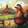 Funny Farm Movie Diamond Painting