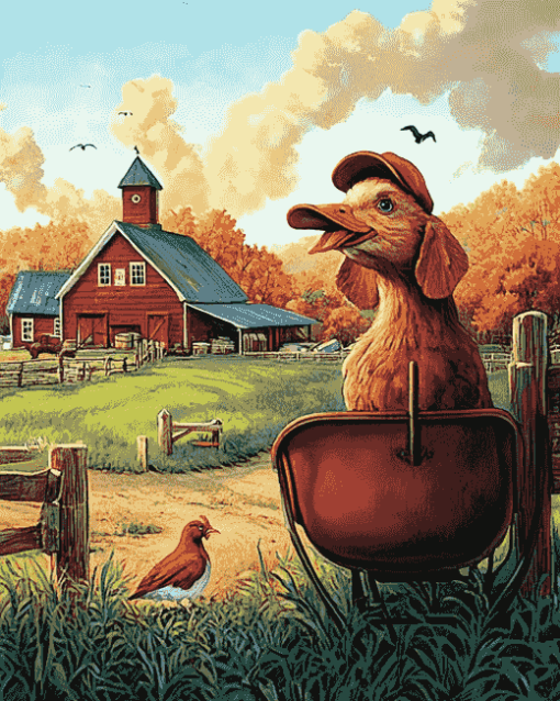 Funny Farm Movie Diamond Painting