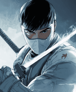 GI-Joe Storm Shadow Animation Diamond Painting