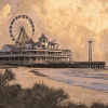 Galveston Island Seascapes Diamond Painting