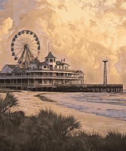 Galveston Island Seascapes Diamond Painting