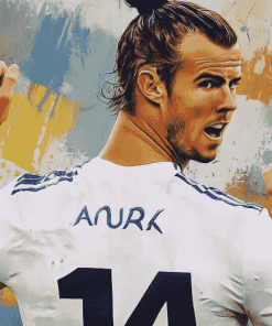 Gareth Bale Famous Footballer Diamond Painting