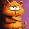 Garfield Cartoon Cat Diamond Painting