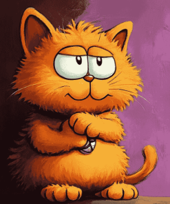 Garfield Cartoon Cat Diamond Painting