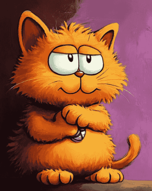 Garfield Cartoon Cat Diamond Painting