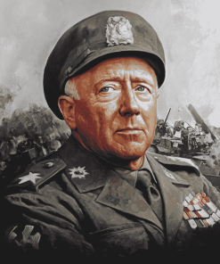 George Patton Military Diamond Painting