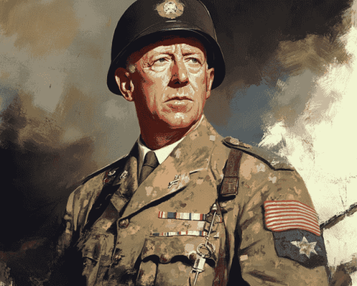 George Patton Military Legend Diamond Painting