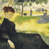 George Seurat Ladies Diamond Painting