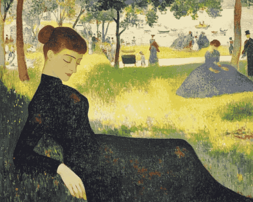 George Seurat Ladies Diamond Painting