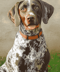 German Shorthaired Pointer Puppy Diamond Painting