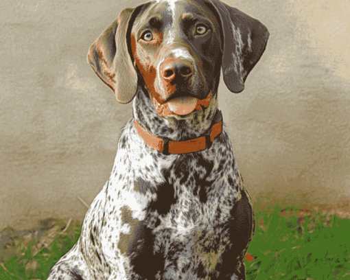 German Shorthaired Pointer Puppy Diamond Painting