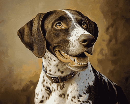 German Shorthaired Pointer Puppy Diamond Painting