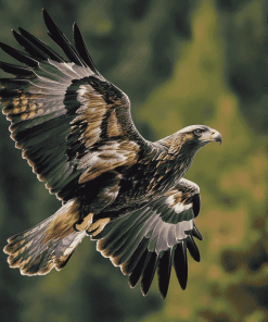 Golden Eagle Birds Diamond Painting