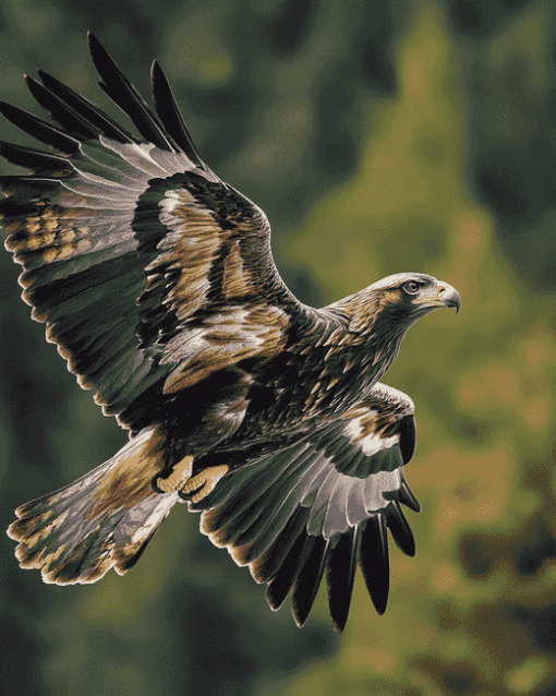 Golden Eagle Birds Diamond Painting