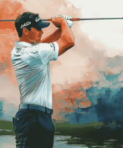 Golf Legend Viktor Hovland Diamond Painting