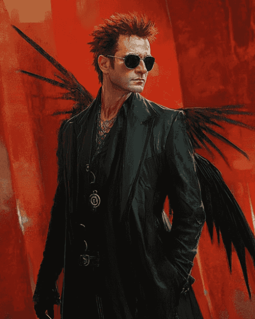 Good Omens Crowly Diamond Painting