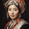 Gorgeous Tibetan Woman Diamond Painting