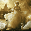 Graceful Woman and Swan Diamond Painting