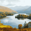 Grasmere Lake Landscape Diamond Painting