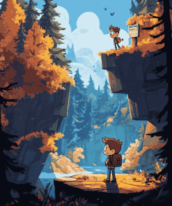 Gravity Falls Animation Diamond Painting